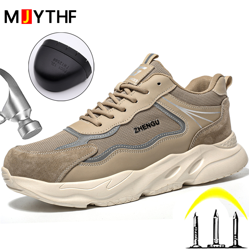 Sneaker Care - Erkekler için iş ayakkabıları güvenlik ayakkabıları