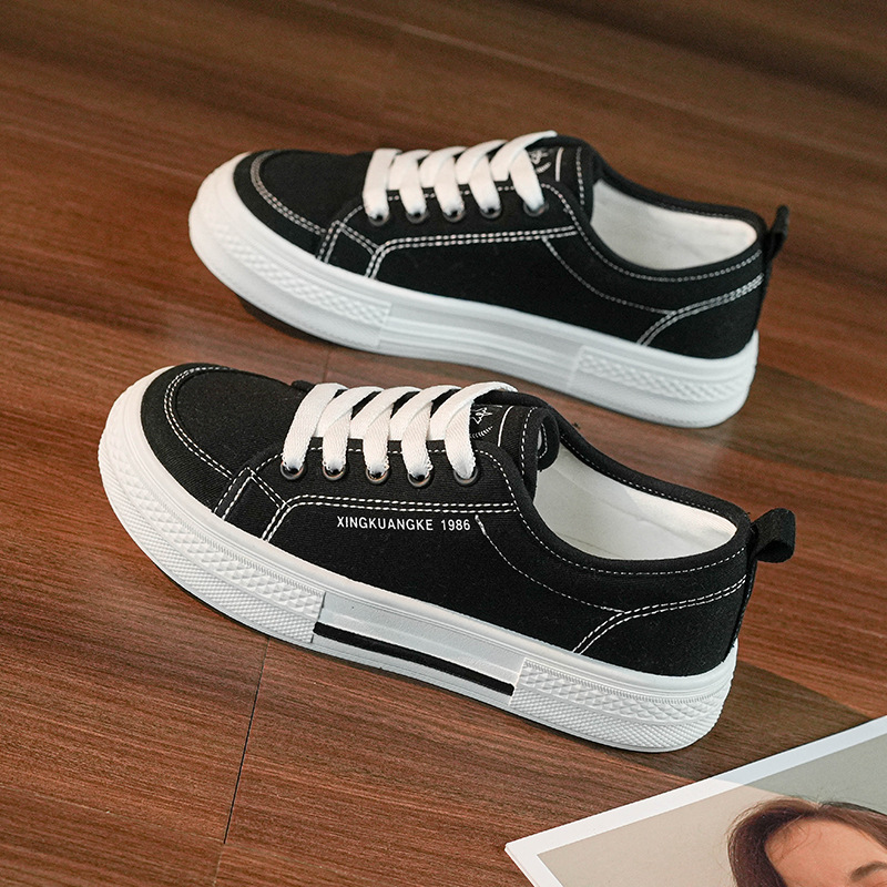 Vans Shoes Old Skool - 2026 Kanvas Ayakkabılar Düz Tabanlı Çok