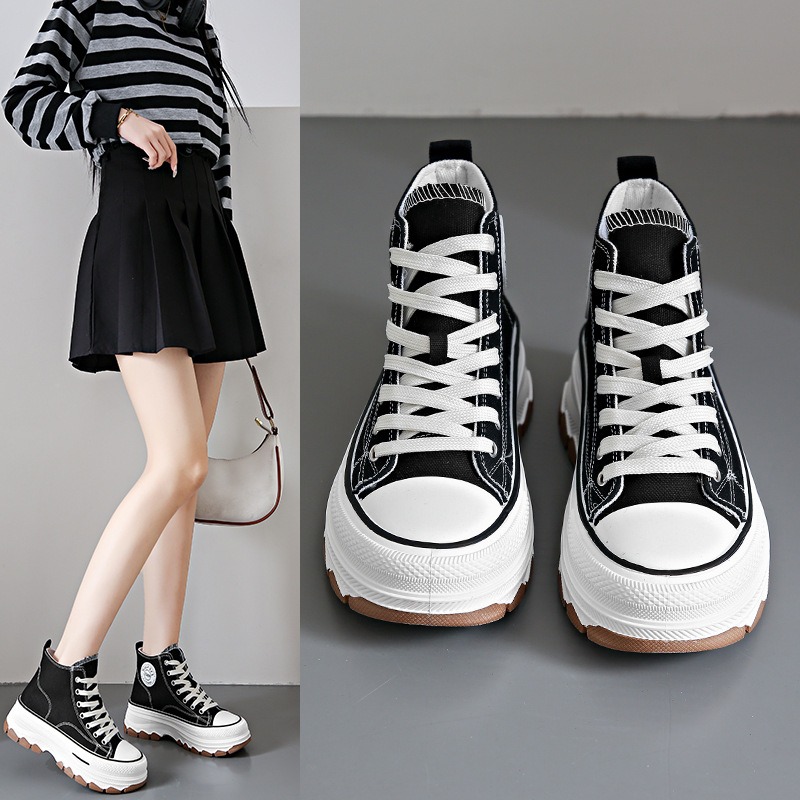 Vans Shoes Old Skool - 2024 yeni kadın yüksek üst Sneakers