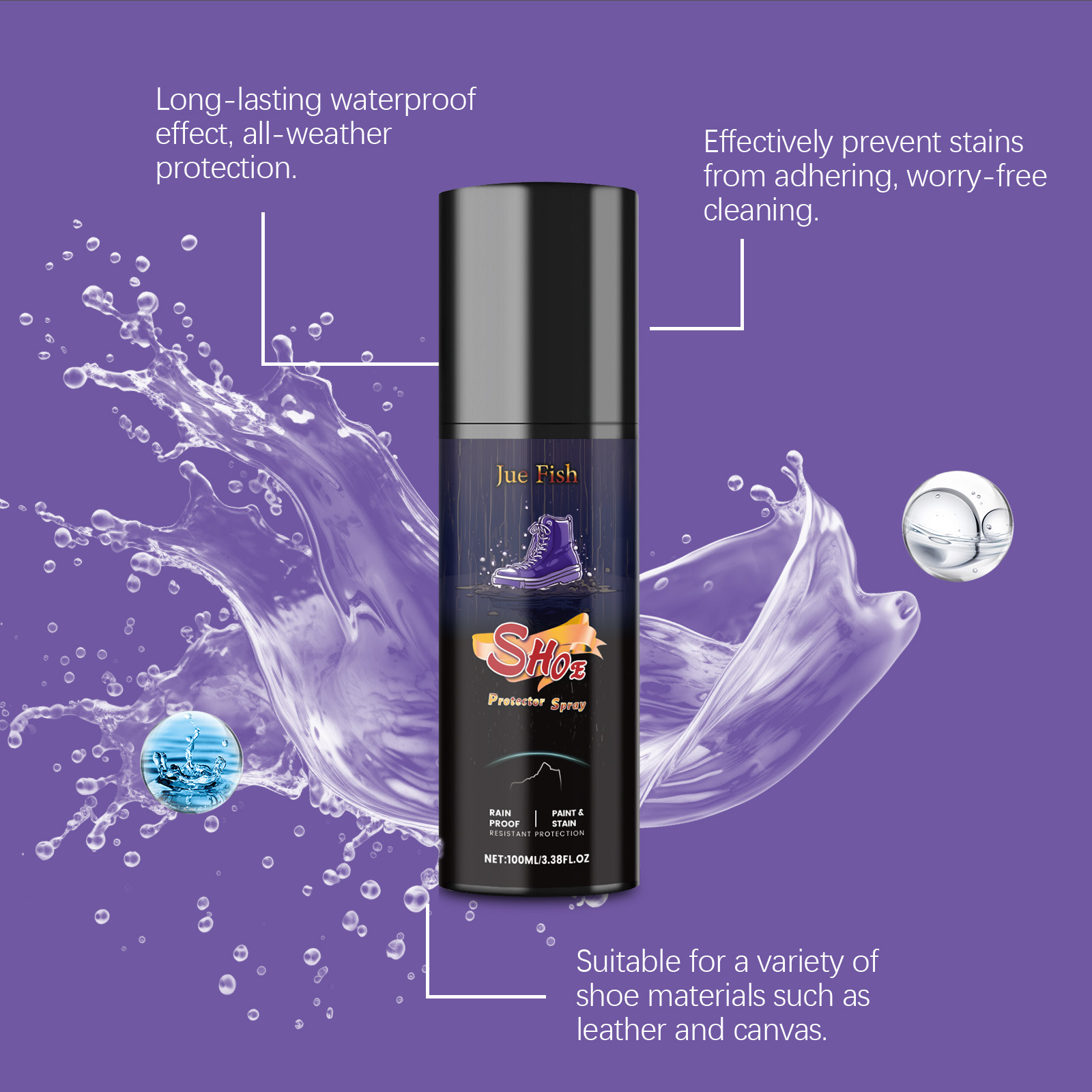 100ml Ayakkabı Su Geçirmez Spr - Sneaker Protector Spray incelemesi ve fiyatı